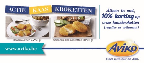 aviko aanbieding op kaaskroketten